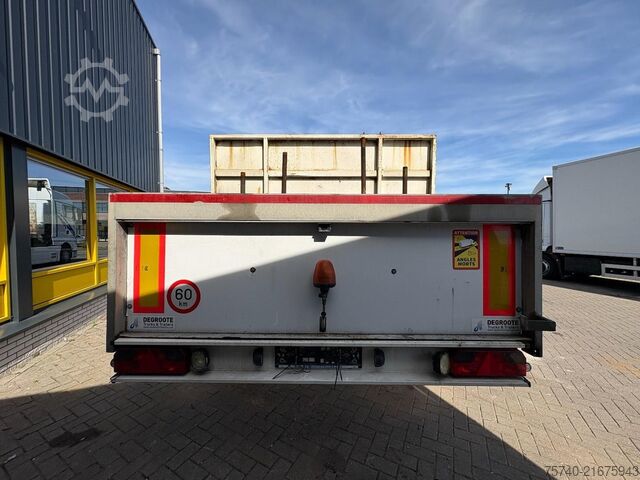 Plattformanhänger SYSTEM TRAILER LPRS24 3X AXLES STEERING + HEAVY DUTY + SAF AXLE