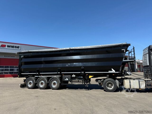 Semiremorcă basculantă STAS Ferrostar Stahlmulde 55 m³ Hardox Top-Zustand