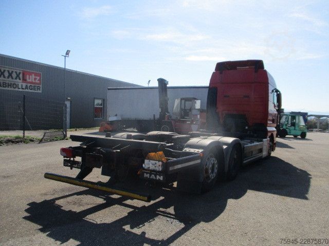 Φορτηγό εναλλασσόμενου αμαξώματος MAN TGX 26.440, Retarder, Schalter, Motorschaden