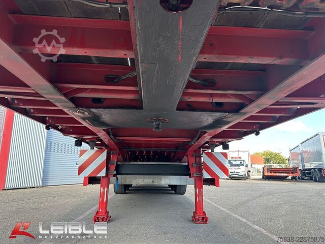 Werkplatform oplegger SCHWARZMÜLLER S1*Holzrungen & Plattform*Liftachse*SAF-Achsen*