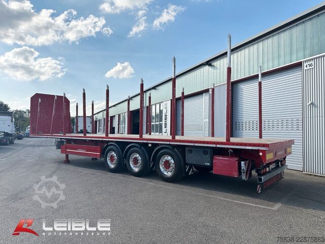 Remorque forestière à grumes SCHWARZMÜLLER S1*Holzrungen & Plattform*Liftachse*SAF-Achsen*