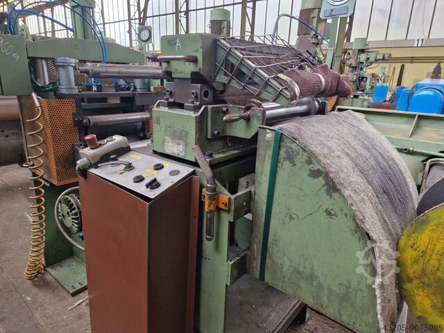 Řezací linka 350 x 2 mm/1 t BURGHARDT & SCHMIDT M202 B/350