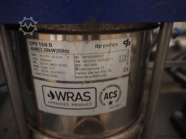 Pump unit / Hydraulic pumps DP Pumps HU 4 UL DPV15/4 SVP NW100 R L LEFT