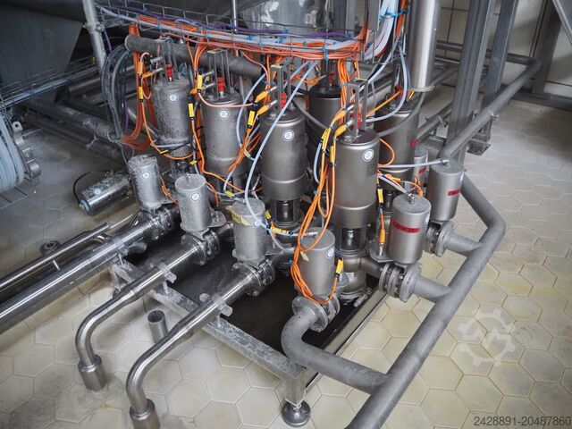 Elosztó szelep(ek)kel Alfa Laval, Nocado