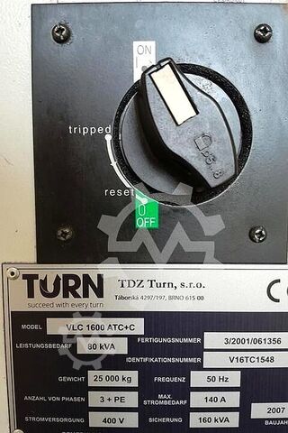 Vertical lathe FERMAT VLC 1600 ATC+C