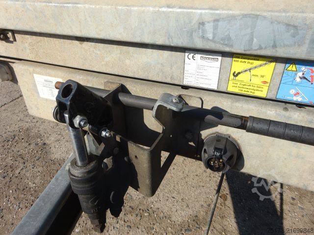 Háromirányú billenő pótkocsi BÖCKMANN DK 3218/350 Kipper 100km/h