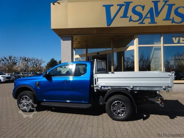 Wywrotka dostawcza FORD Ranger 2.0 XLT ExtraKab 4x4 WiPa AHK 3-S.-Kipper