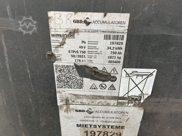 Carrello elevatore elettrico a 3 ruote Toyota 8 FBE16T