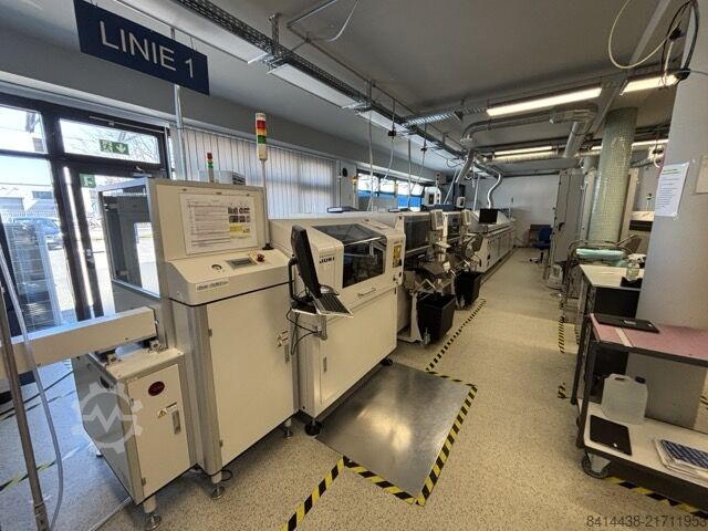 SMT-bestuklijn JUKI GKG-GL, KE2070, KE2080, RS800N + Chiller