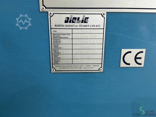 Cintreuses à rouleaux Birlik MSMS 2050x6 2001 Birlik MSMS 2050x6
