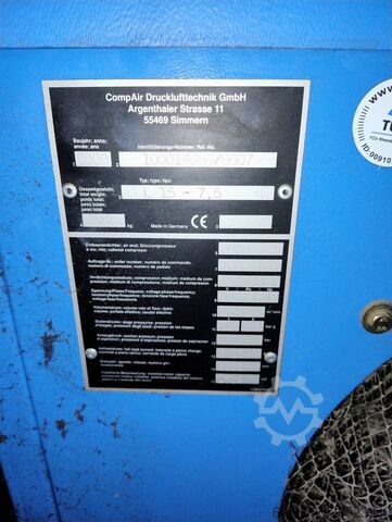 Schroefcompressor CompAir L-15