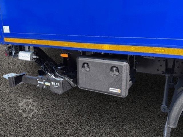 Dobozos teherautó DAF XB190 FA Electric, 18t Plywood Koffer, LBW,