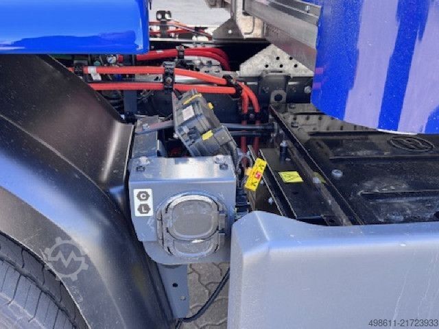 Dobozos teherautó DAF XB190 FA Electric, 18t Plywood Koffer, LBW,