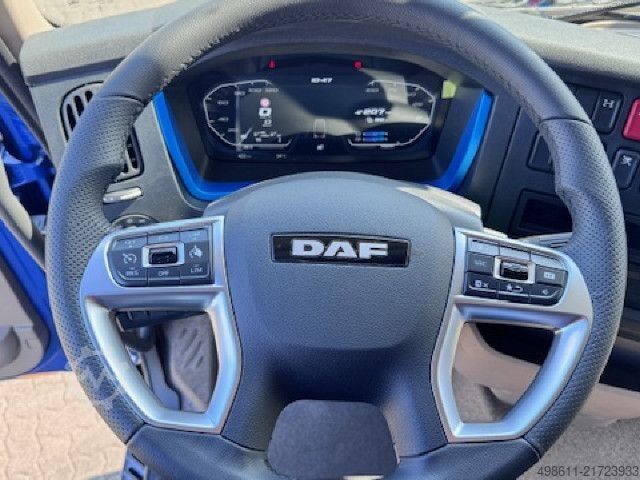 Dobozos teherautó DAF XB190 FA Electric, 18t Plywood Koffer, LBW,