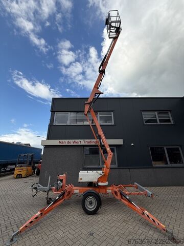 Nifty Lift 120 TAC Ρυμουλκούμενη ανυψωτική πλατφόρμα Ηλεκτρική 12,2m Ύψος εργασίας 2014 Γερμανική άδ NIFTYLIFT 120 TAC Aanhanger hoogwerker Elektrisch 12.2M Werkhoogte 2014 DE Registratie