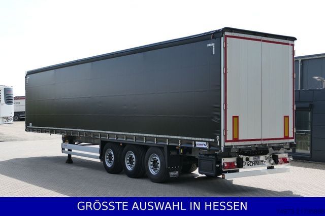 Åben sættevogn med presenning SCHMITZ CARGOBULL neue Planen Liftachse Hubdach RSAB ¤389.-mt