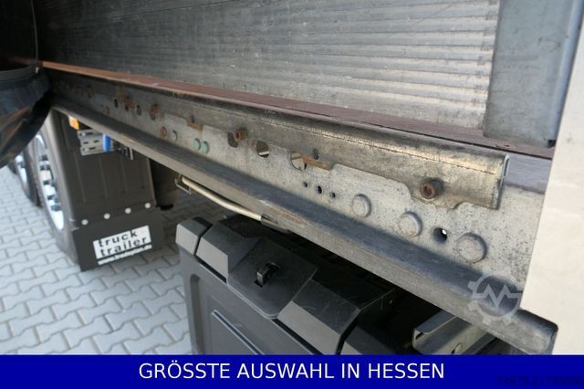 Åben sættevogn med presenning SCHMITZ CARGOBULL neue Planen Liftachse Hubdach RSAB ¤389.-mt