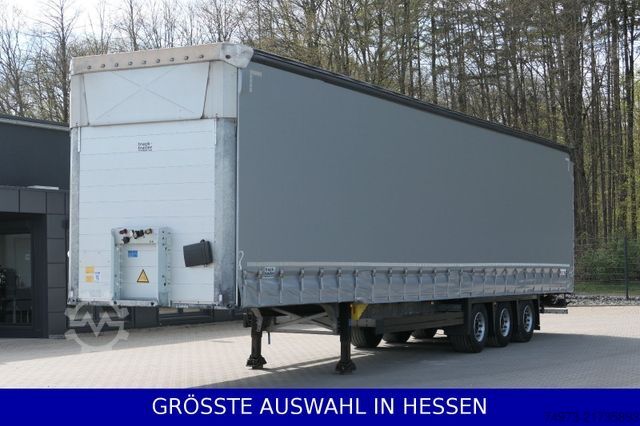 Åben sættevogn med presenning SCHMITZ CARGOBULL Mega Varios 3,05m Innen neue Plane ¤395.-mt