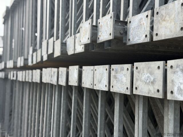 Magazzino a grande altezza Montanti per scaffalature portapallet Dexion P90 6.010 x 1.450 mm
