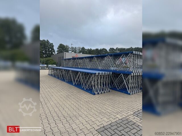 Magazzino a grande altezza 63 lfm Jungheinrich MPB Palettenregal H 10,50 m | T 1,10 m | nur 23 €/PP
