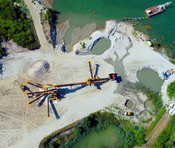 Kırma ekipmanı / kırma tesisi FABO Crushing Plant Stationary Crushing Plant 200-350 TPH