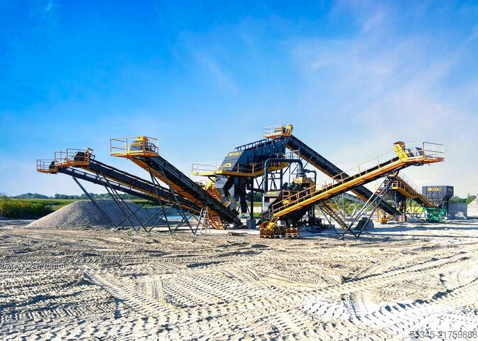 Kırma ekipmanı / kırma tesisi FABO Crushing Plant Stationary Crushing Plant 200-350 TPH