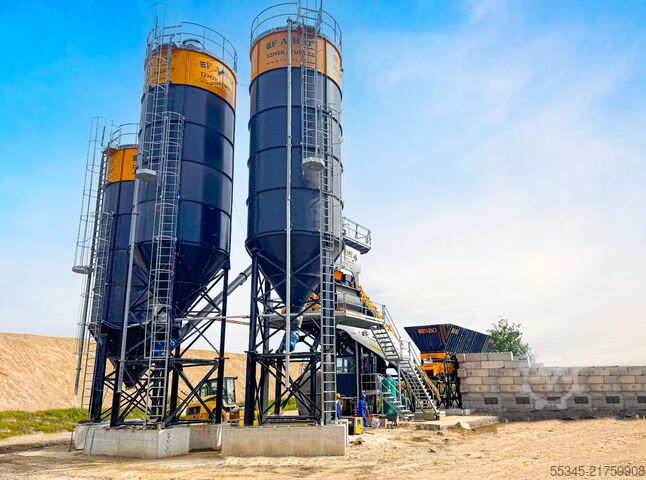 Postrojenje za mešanje betona / betonska baza FABO Concrete Batching Plant COMPACT-180 Sabit Beton Santrali
