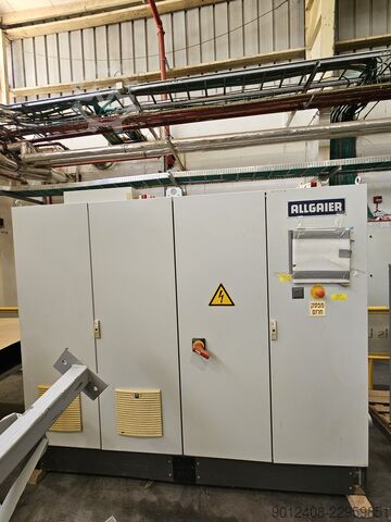 Sušara sa valjkastim ležajem, valjkasti ležaj Allgaier Process Technolgy Trockner WB-T1.00-3.00