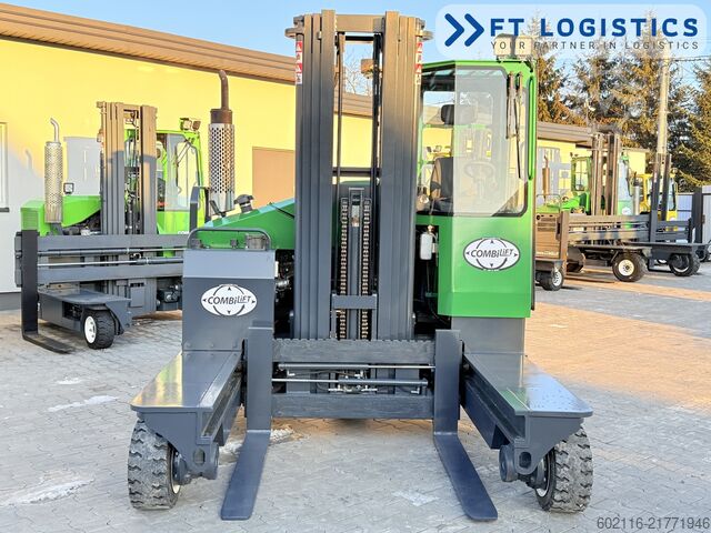 τετραπλής κατεύθυνσης περονοφόρο όχημα Combilift C4000 GAS TRIPLEX 5550 FREE LIFT CABIN