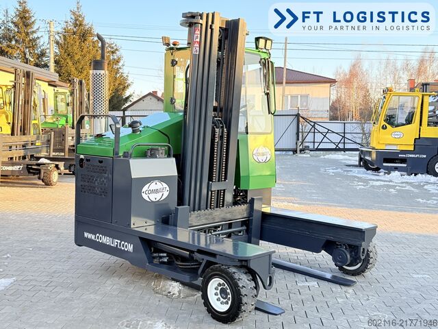 τετραπλής κατεύθυνσης περονοφόρο όχημα Combilift C4000 GAS TRIPLEX 5550 FREE LIFT CABIN