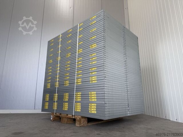 Magazijnstellingen met hoge stellingen SSI Schäfer R 3000 Regallänge: 8,19 lfm.