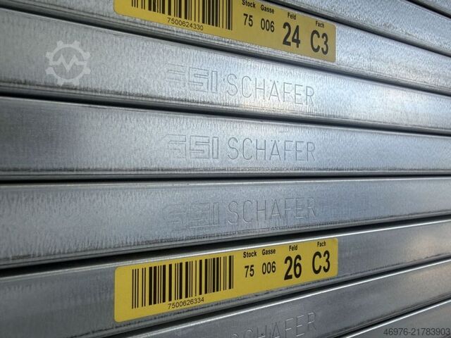 Magazijnstellingen met hoge stellingen SSI Schäfer R 3000 Regallänge: 8,19 lfm.