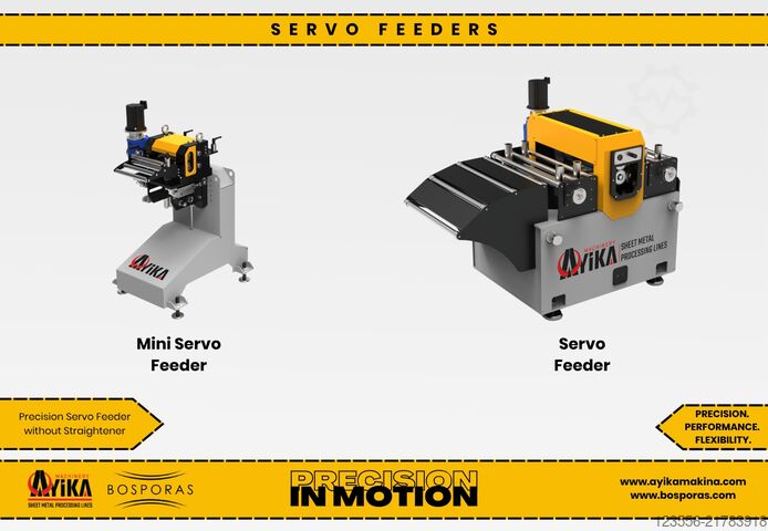 Precíziós szervo adagolók | Prés adagolás BOSPORAS MACHINERY | AYIKA SS-1600