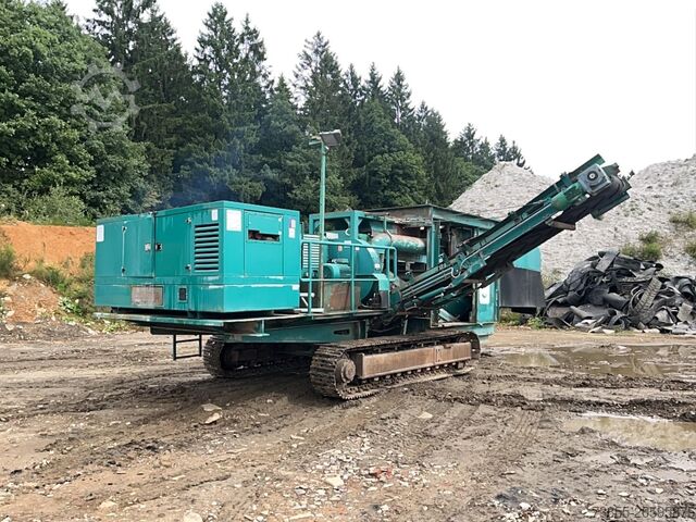 Planta de cribado Westeria WindSifter on tracks