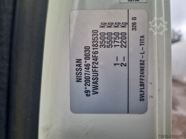 Hoogwerker op truck Isoli PT200 on Nissan NT400