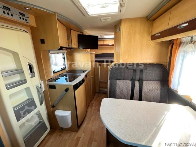 Autorulotă semi-integrată DETHLEFFS T 001 - Festbett -  - Solar - Klima -
