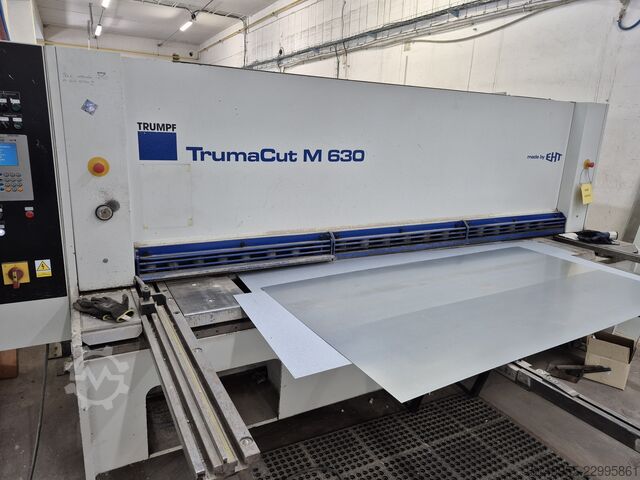 υδραυλική ψαλίδα γκιλοτίνα Trumpf TrumaCut M630
