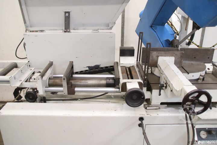 Automatisk båndsav med rullebane og længdestop MEP SHARK 320 AXI