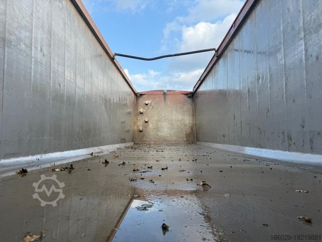 Kippers oplegger KEMPF SKM Alu Kippmulde 50 m³, TÜV neu