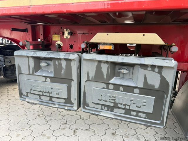 Kippers oplegger KEMPF SKM Alu Kippmulde 50 m³, TÜV neu