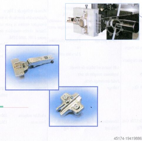 Boor- en inzetmachine voor scharnieren STEMA - 2BR INSERMATIC CB/JUNIOR 86