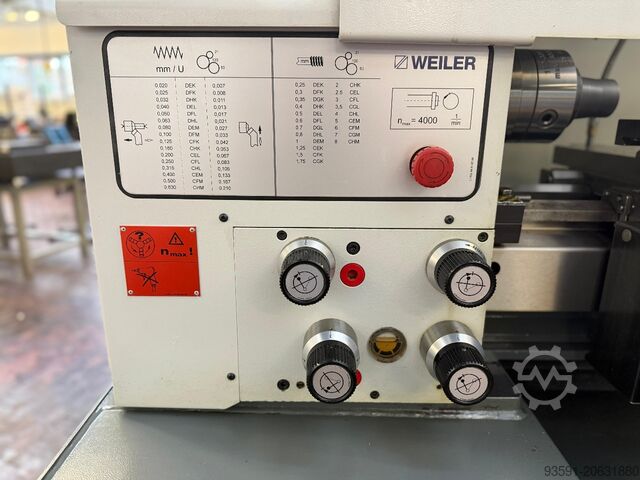 Centrális esztergapad WEILER Primus VCD