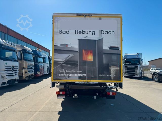 Kamion sa ravnom platformom i ceradom MERCEDES-BENZ ATEGO 818 *  *STANDHEIZUNG*LBW * AUTOMATIK*