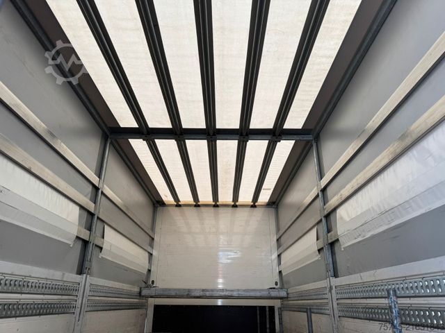 Kamion sa ravnom platformom i ceradom MERCEDES-BENZ ATEGO 818 *  *STANDHEIZUNG*LBW * AUTOMATIK*