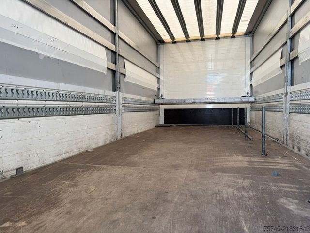 Kamion sa ravnom platformom i ceradom MERCEDES-BENZ ATEGO 818 *  *STANDHEIZUNG*LBW * AUTOMATIK*