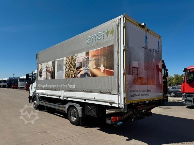 Kamion sa ravnom platformom i ceradom MERCEDES-BENZ ATEGO 818 *  * LBW * AUTOMATIK * 8.600 KG *