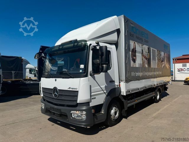 Kamion sa ravnom platformom i ceradom MERCEDES-BENZ ATEGO 818 *  * LBW * AUTOMATIK * 8.600 KG *