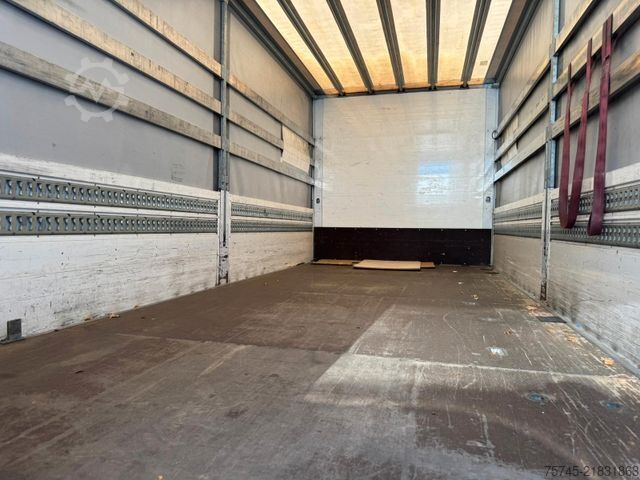 Kamion sa ravnom platformom i ceradom MERCEDES-BENZ ATEGO 818 *  * LBW * AUTOMATIK * 8.600 KG *