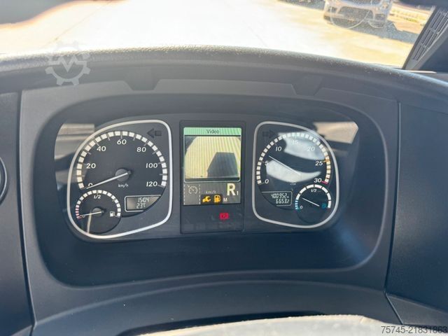 Kamion sa ravnom platformom i ceradom MERCEDES-BENZ ATEGO 818 *  * LBW * AUTOMATIK * 8.600 KG *