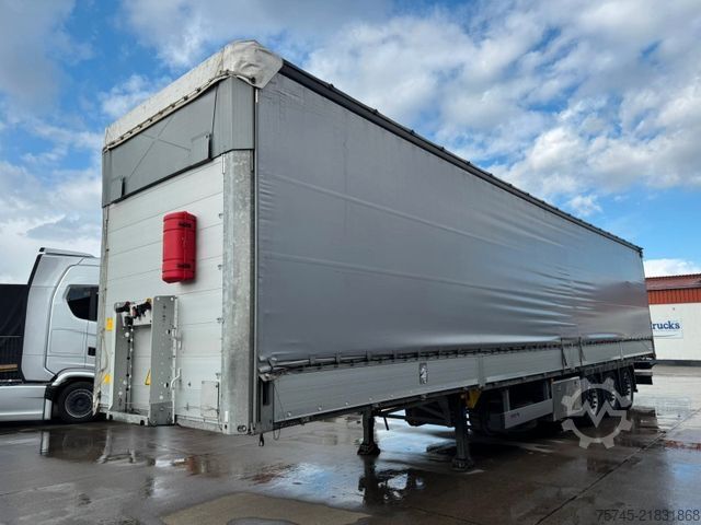 Semirimorchio con telone SCHMITZ CARGOBULL SCB*S3T *  STANDART * LIFTACHSE * HUBDACH *